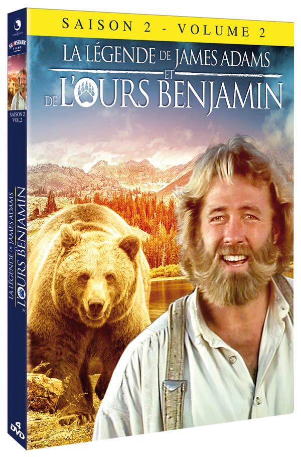 Coffret La Légende De James Adams Et De L'ours Benjamin, Saison 2, Vol. 2 [DVD]