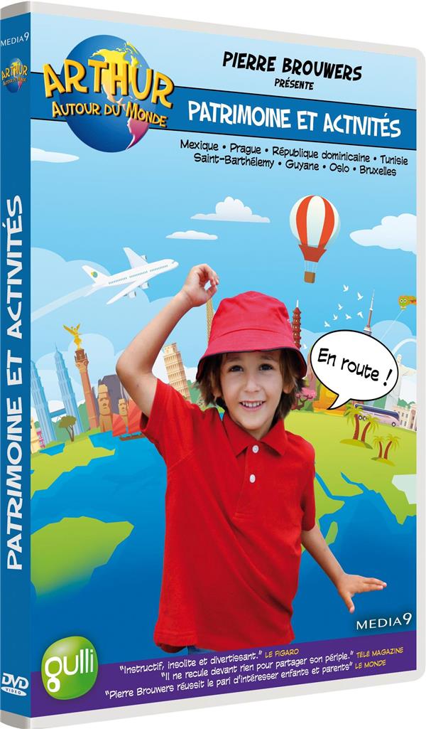 Arthur autour du monde : Patrimoine et activités [DVD] - flash vidéo
