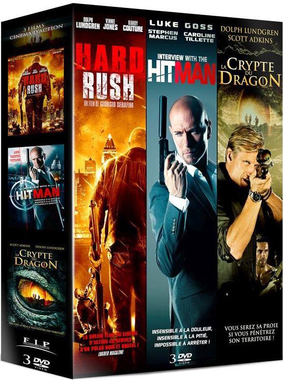 Coffret Action 3 Films : Hard Rush  Interview With A Hitman  La Crypte Du Dragon [DVD]