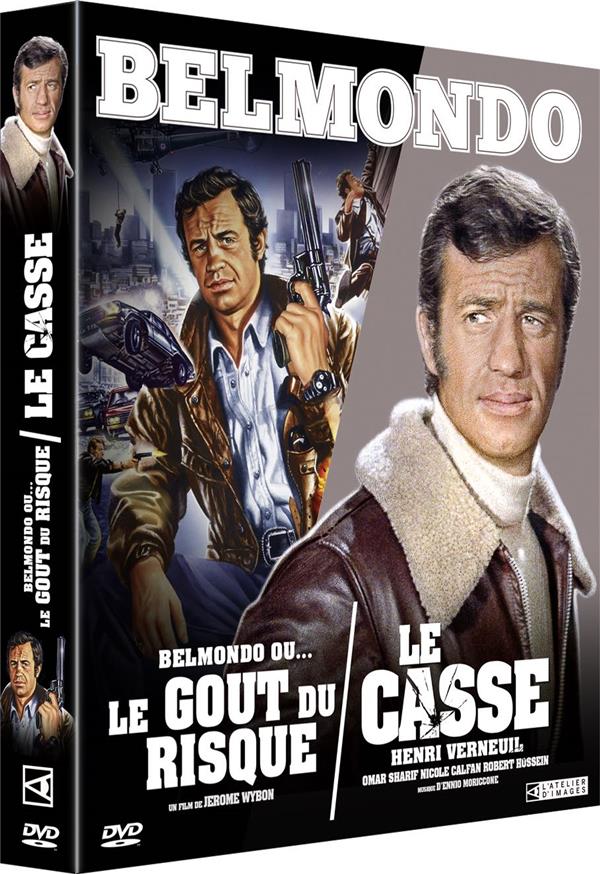 Coffret Belmondo : Le Casse  Belmondo Ou Le Goût Du Risque [DVD]