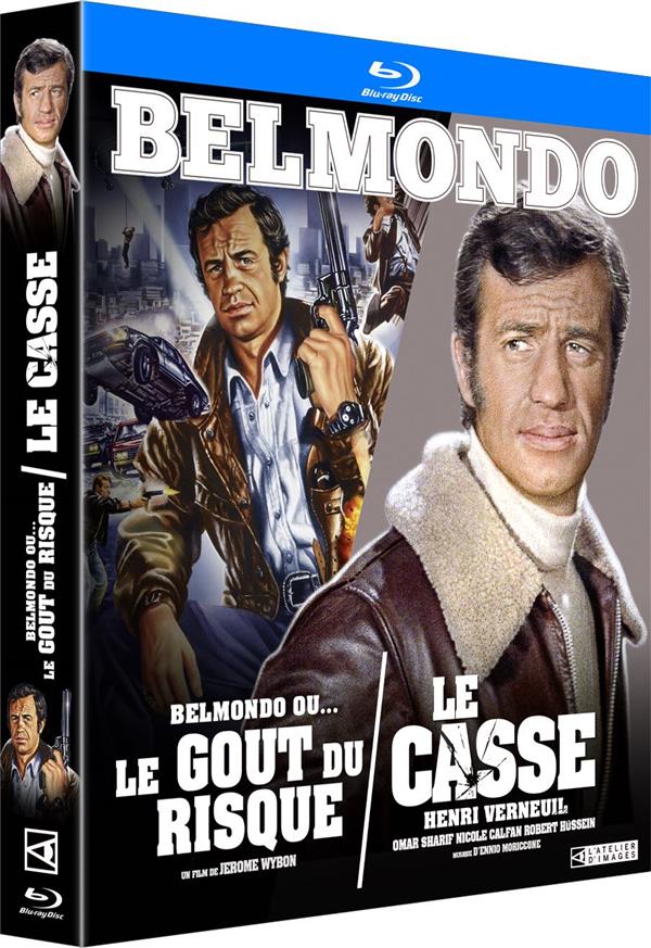 Le Casse + Belmondo ou le goût du risque [Blu-ray] - flash vidéo
