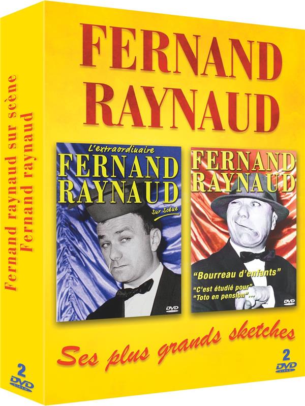 Coffret Fernand Raynaud : L'extraordinaire Fernand Raynaud Sur Scène  Ses Plus Grands Sketches [DVD]