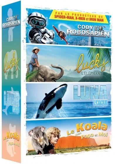 Mon meilleur ami : Lucky l'éléphant + Le Koala, mon papa et moi + Cody le Robosapien + Luna l'orque [DVD]