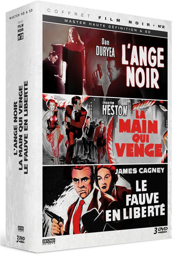 L'ange noir + La main qui venge + Le fauve en liberté [DVD] - flash vidéo