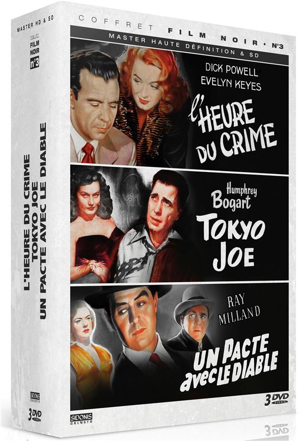 L'heure du crime + Tokyo Joe + Un pacte avec le diable [DVD] - flash vidéo