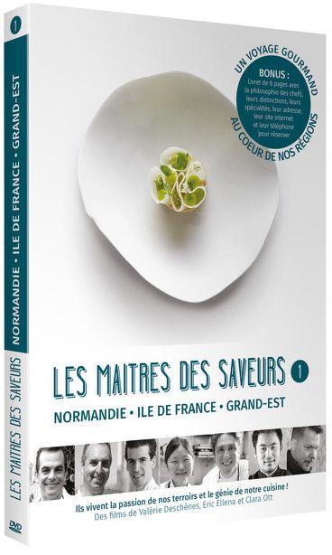 Les Maîtres des saveurs - Vol. 1 : Normandie, Ile de France, Grand Est [DVD]