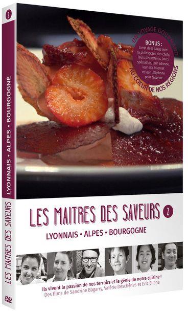 Les Maîtres des saveurs - Vol. 2 : Lyonnais, Alpes, Bourgogne [DVD]