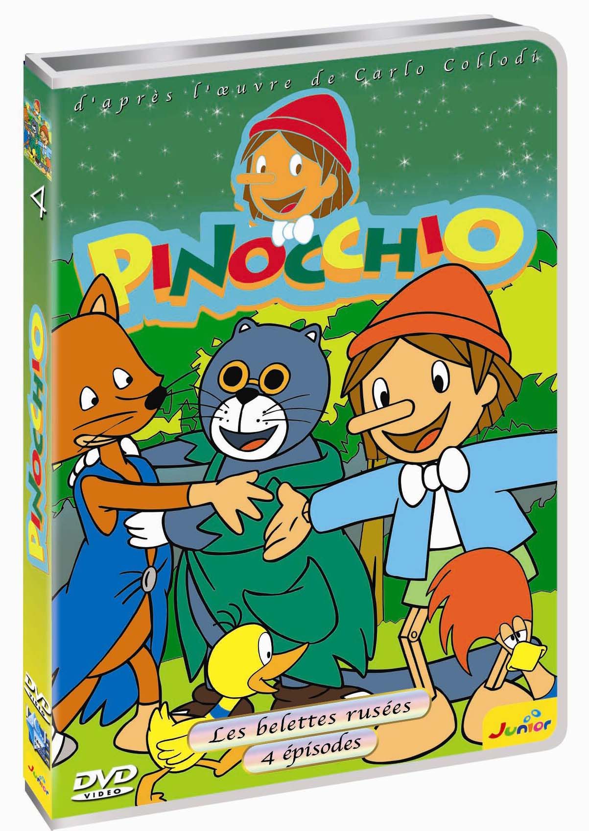 Pinocchio, Vol. 4 [DVD] - flash vidéo