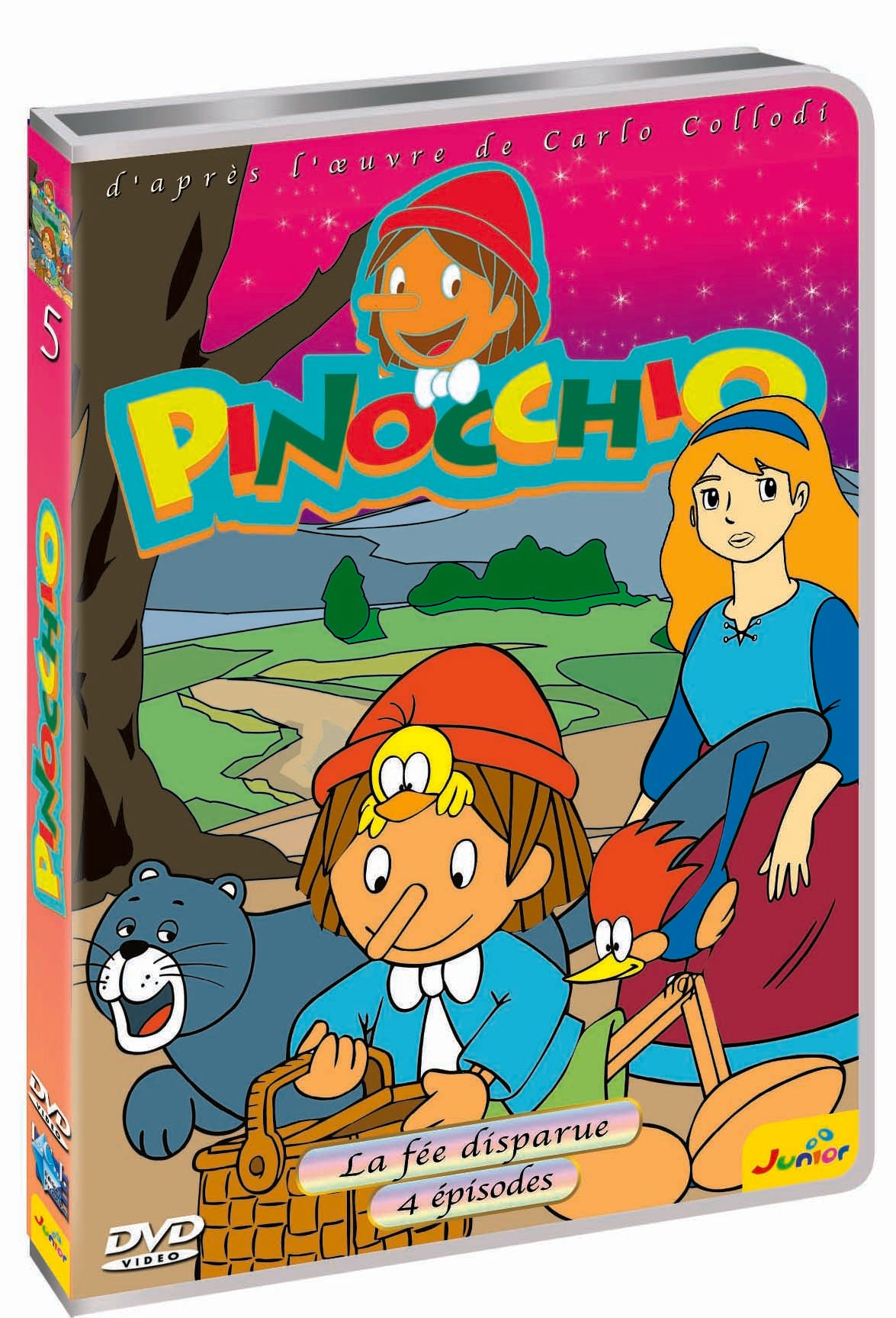Pinocchio, Vol. 5 [DVD] - flash vidéo