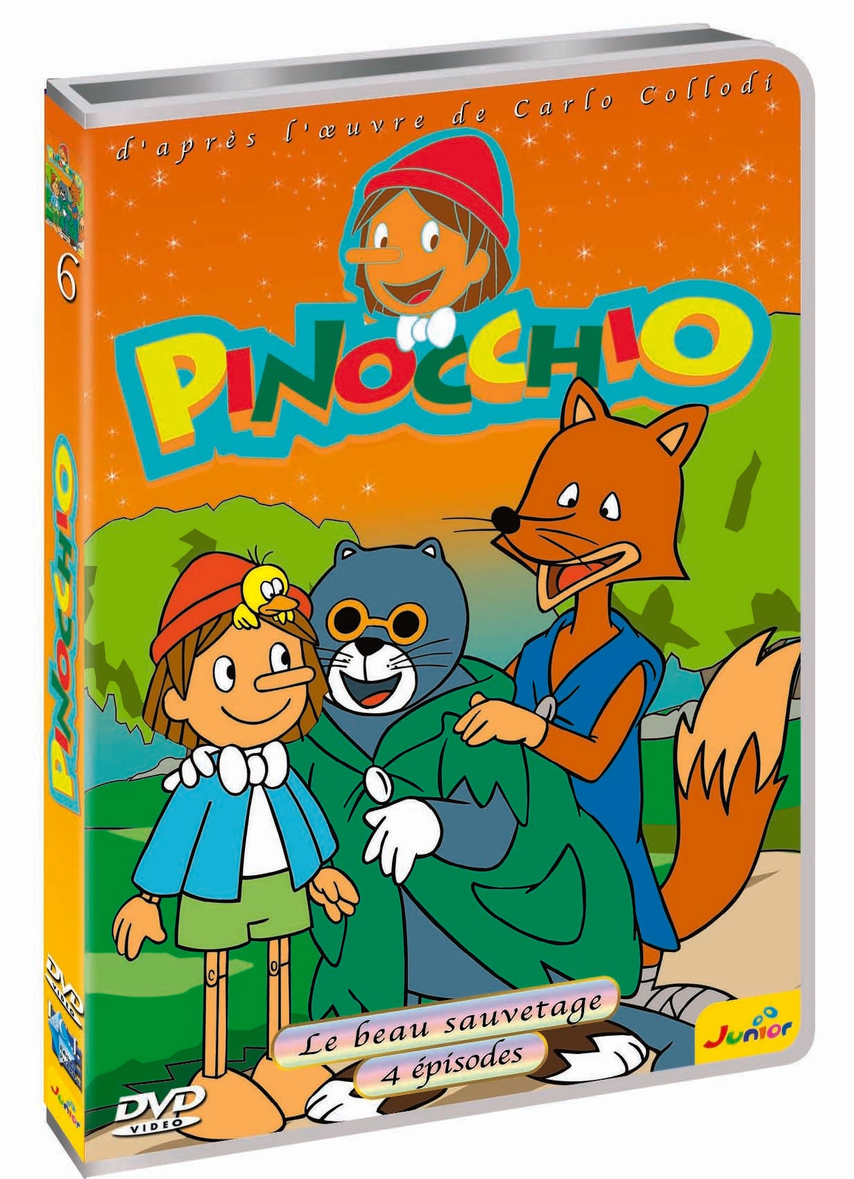 Pinocchio, Vol. 6 [DVD] - flash vidéo