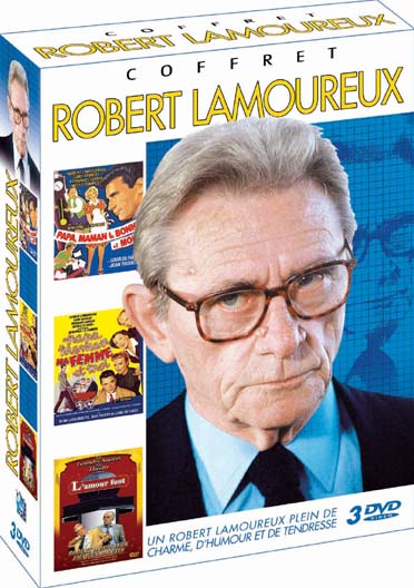 Coffret Robert Lamoureux : Papa, Maman, La Bonne Et Moi Papa, Maman, Ma Femme Et Moi L'amour Foot [DVD] - flash vidéo