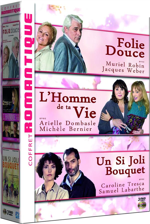 Coffret Comédie Romantique : Folie Douce L'homme De Ta Vie Un Si Joli Bouquet [DVD] - flash vidéo