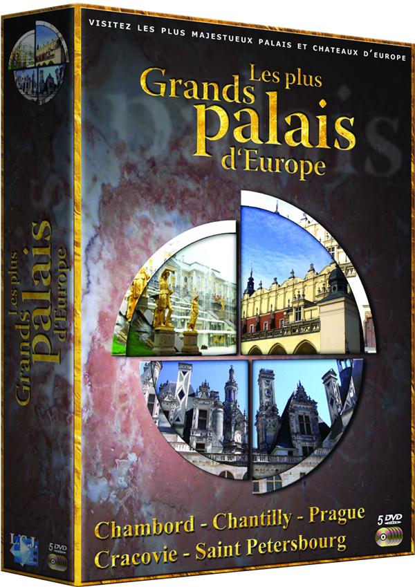 Les Plus grands palais d'Europe : Chambord + Chantilly + Prague + Cracovie + Saint Pétersbourg [DVD]