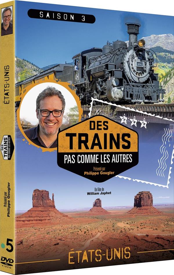 Des trains pas comme les autres - Saison 3 : États-Unis [DVD] - flash vidéo