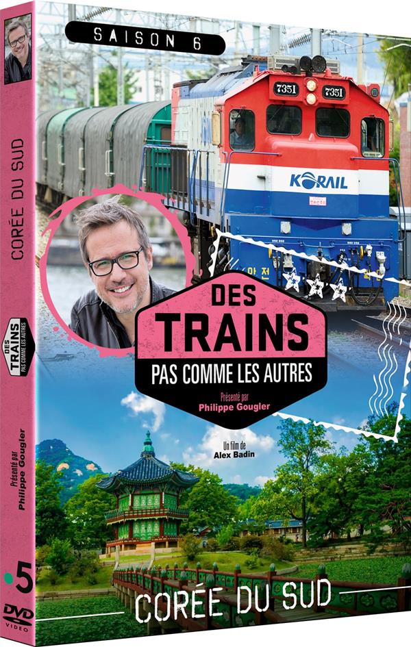 Des trains pas comme les autres - Saison 6 : Corée du Sud [DVD]