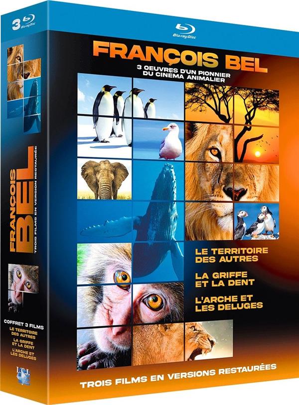 François Bel - 3 Films : La griffe et la dent + Le territoire des autres + L'arche et les déluges [Blu-ray] - flash vidéo