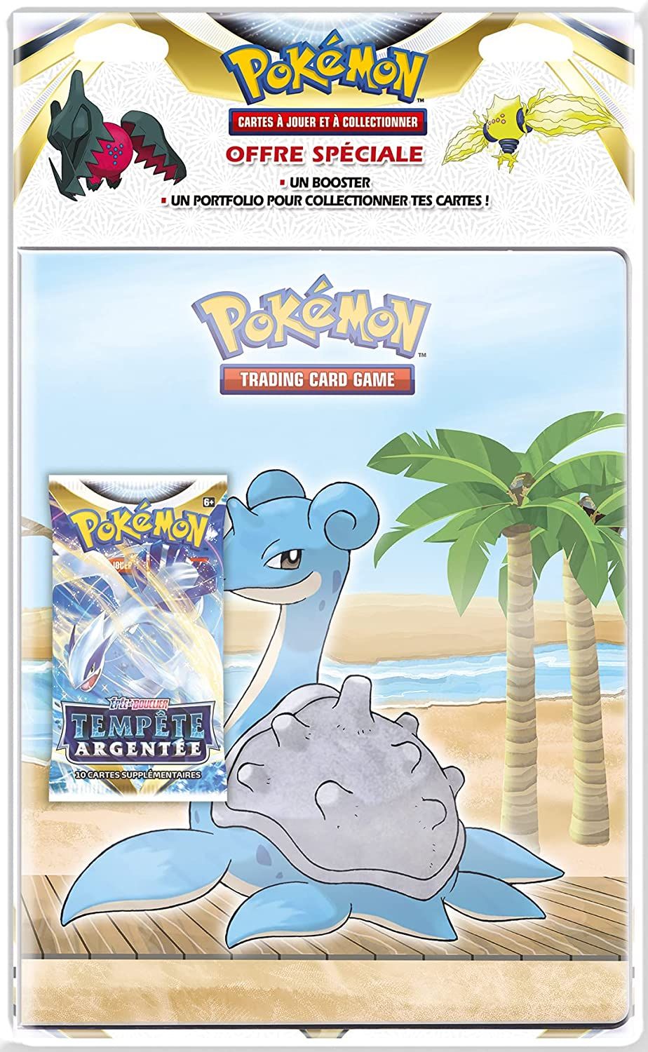 Pokémon JCC - Epée et Bouclier - Portfolio avec booster EB 12 - flash vidéo