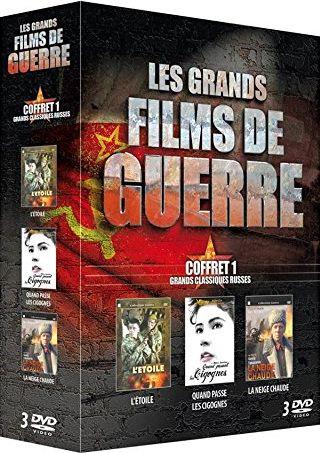 Grands films de guerre - Grands classiques russes - Coffret 1 : L'Etoile + Quand passent les cigognes + La neige chaude [DVD]