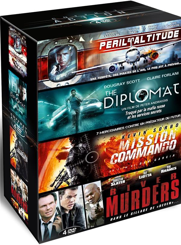Coffret Action 4 Films [DVD] - flash vidéo