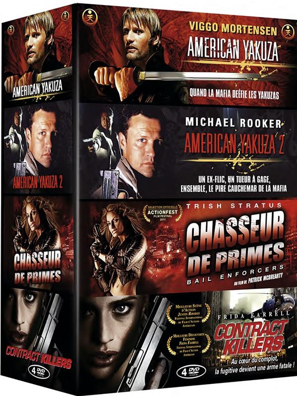 Coffret Action Fight 4 Films [DVD] - flash vidéo