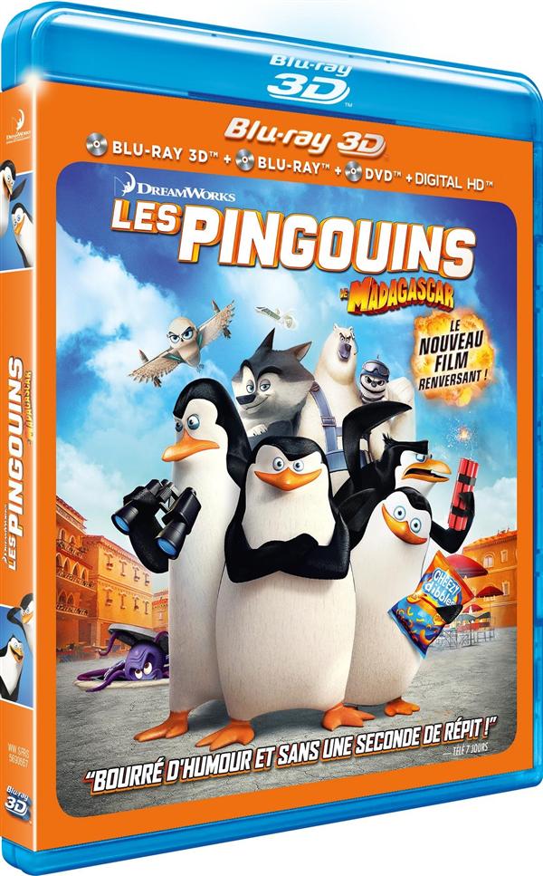 Les Pingouins de Madagascar [Blu-ray 3D]