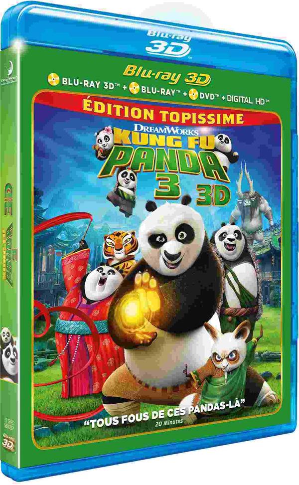 Kung Fu Panda 3 [Blu-ray 3D] - flash vidéo