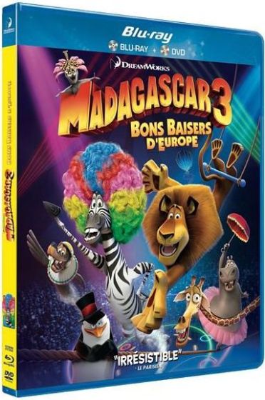 Madagascar 3 : Bons baisers d'Europe [Blu-ray] - flash vidéo