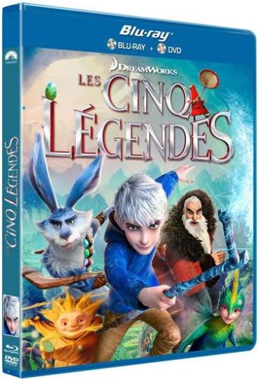 Les Cinq Légendes [Combo DVD, Blu-Ray]