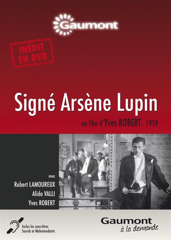 Signé Arsène Lupin [DVD] - flash vidéo