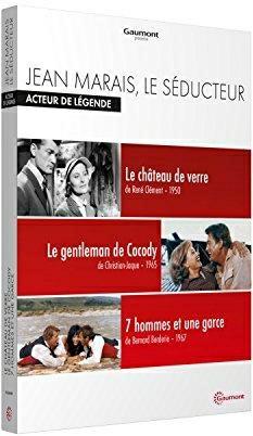 Coffret Jean Marais, Le Séducteur : Le Château De Verre Le Gentleman De Cocody 7 Hommes Et Une Garce [DVD] - flash vidéo