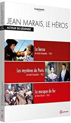 Jean Marais, le héros - Acteur de légende: Le bossu + Les mystères de Paris + Le masque de fer [DVD] - flash vidéo