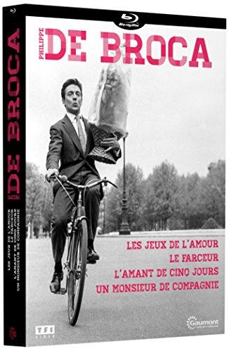 Philippe de Broca: Les jeux de l'amour + Le farceur + L'amant de cinq jours + Un Monsieur de compagnie [Blu-ray] - flash vidéo