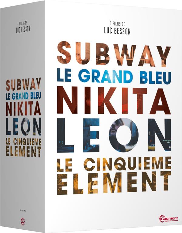 5 films de Luc Besson: Subway + Le grand bleu + Nikita + Léon + Le cinquième élément [DVD]