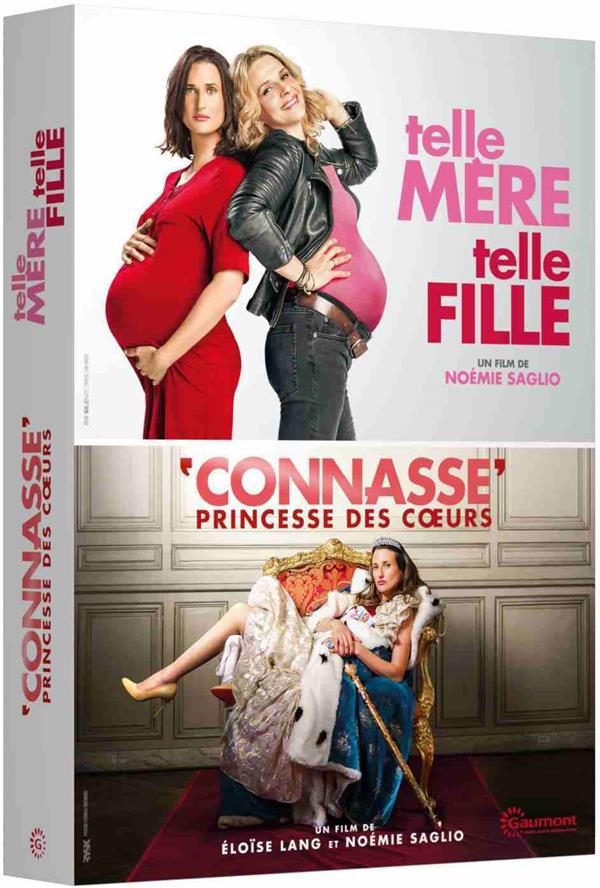 Coffret Camille Cottin 2 Films : Telle Mère Telle Fille Connasse, Princesse Des Coeurs [DVD] - flash vidéo