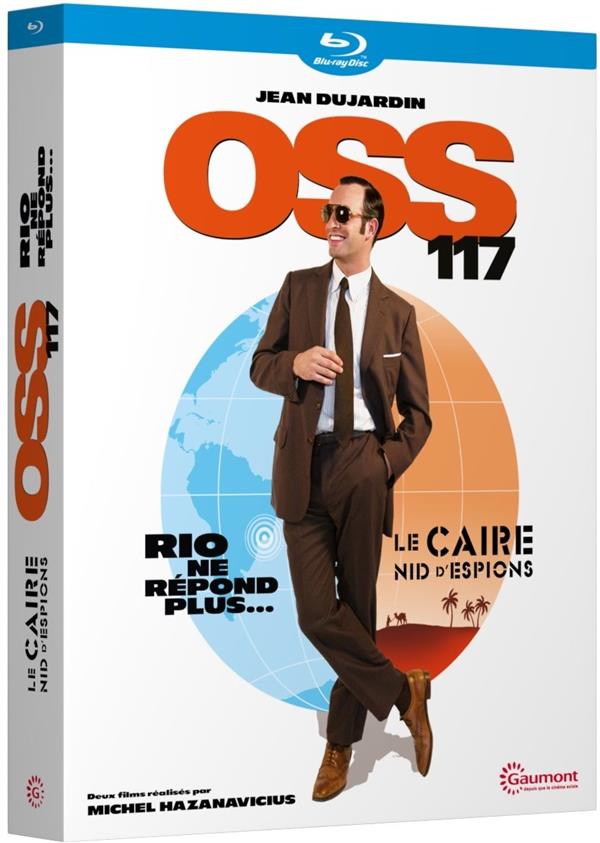 OSS 117 - Le Caire, nid d'espions + OSS 117 - Rio ne répond plus [Blu-ray]