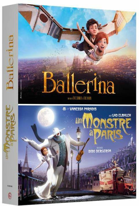 Coffret Animation 2 Films : Ballerina Un Monstre à Paris [DVD] - flash vidéo