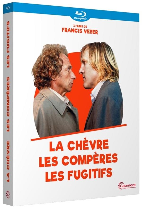 Coffret Francis Veber 3 Films : Les Compères  Les Fugitifs  La Chèvre [Blu-Ray]