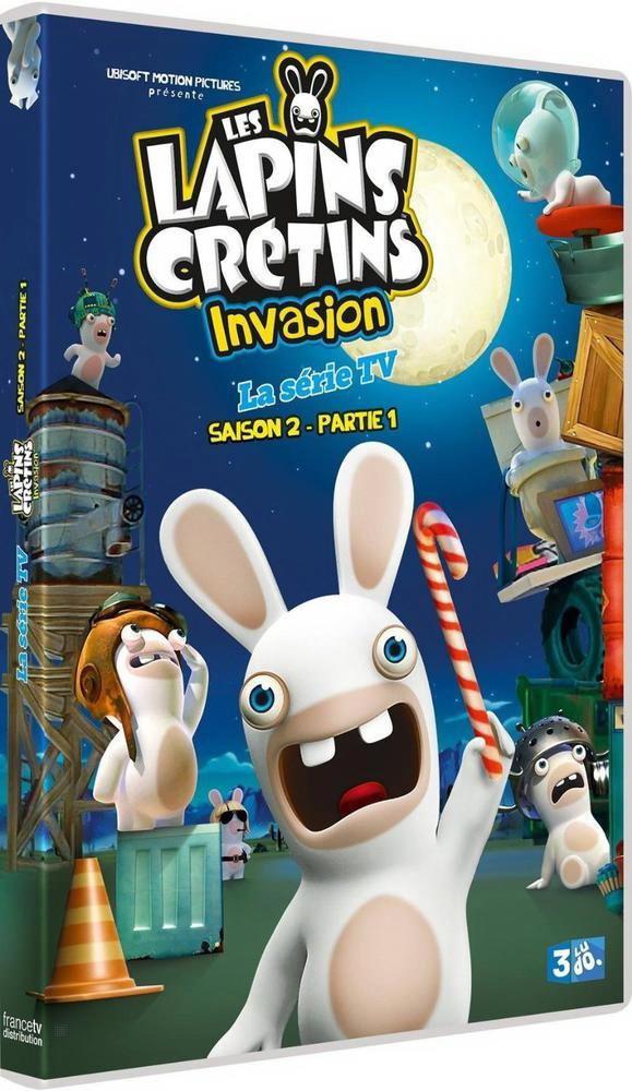 Les Lapins Crétins : Invasion, Saison 2, Vol. 1 [DVD] - flash vidéo