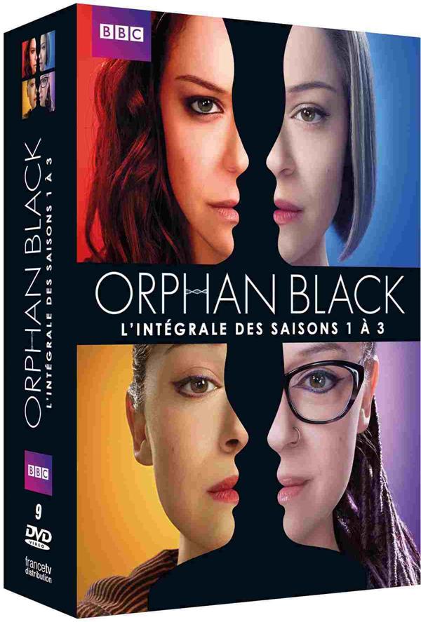 Coffret Orphan Black, Saisons 1 à 3 [DVD] - flash vidéo
