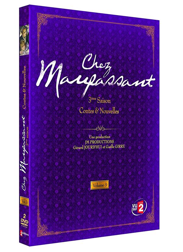 Chez Maupassant - Contes & Nouvelles - Volume 3 [DVD] - flash vidéo