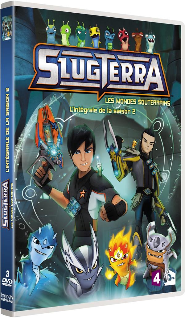 Coffret Slugterra, Les Mondes Souterrains, Saison 2 [DVD] - flash vidéo