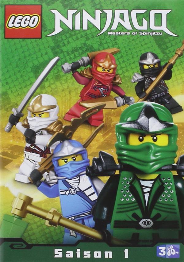 LEGO Ninjago, Les maîtres du Spinjitzu - Saison 1 [DVD] - flash vidéo
