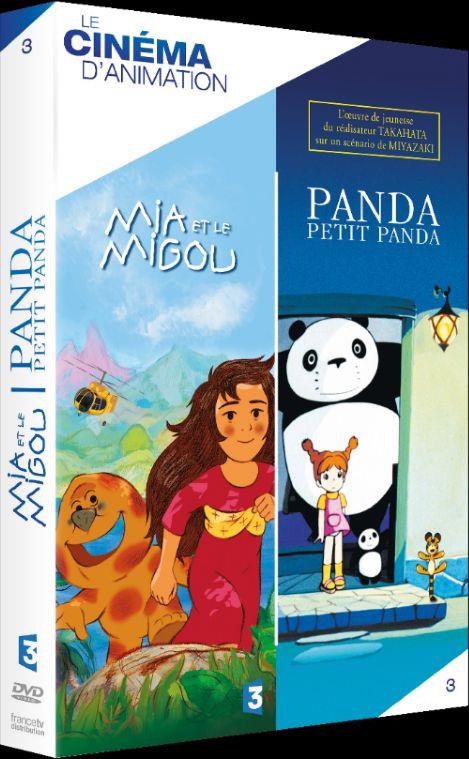 Coffret Animation, Vol.3, 2 Films : Mia Et Le Migou Panda Petit Panda [DVD] - flash vidéo