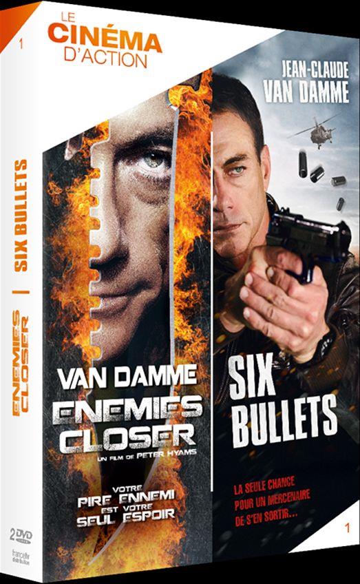 Coffret Cinéma Action, Vol. 1, 2 Films : Enemies Closer Six Bullets [DVD] - flash vidéo