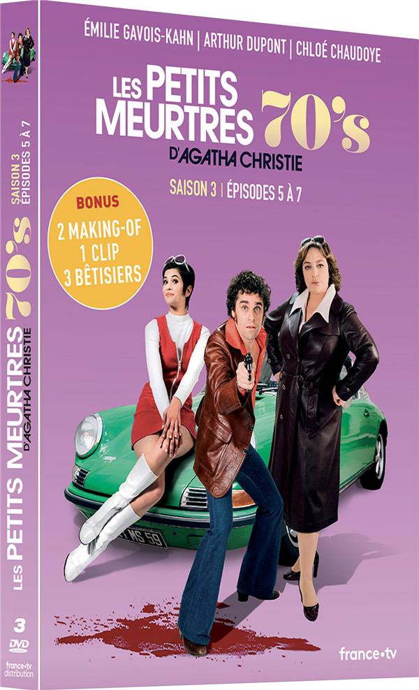 Les Petits meurtres d'Agatha Christie 70's - Saison 3 - Épisodes 5 à 7 [DVD]