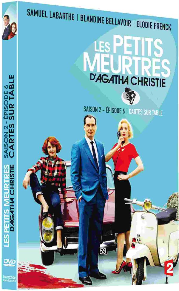 Les Petits Meurtres D'Agatha Christie, Saison 2, épisode 6 : Cartes Sur Table [DVD] - flash vidéo