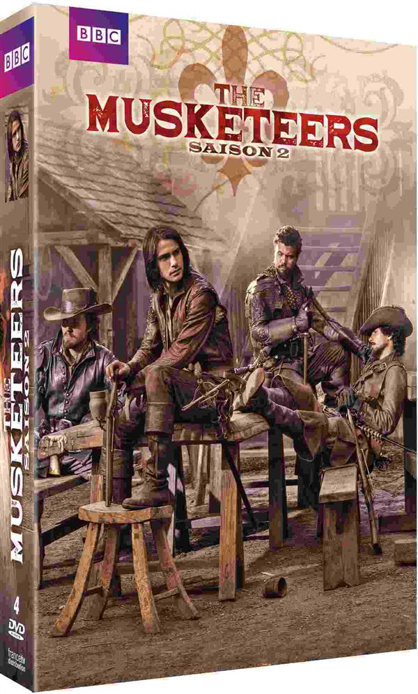 Coffret The Musketeers, Saison 2 [DVD] - flash vidéo