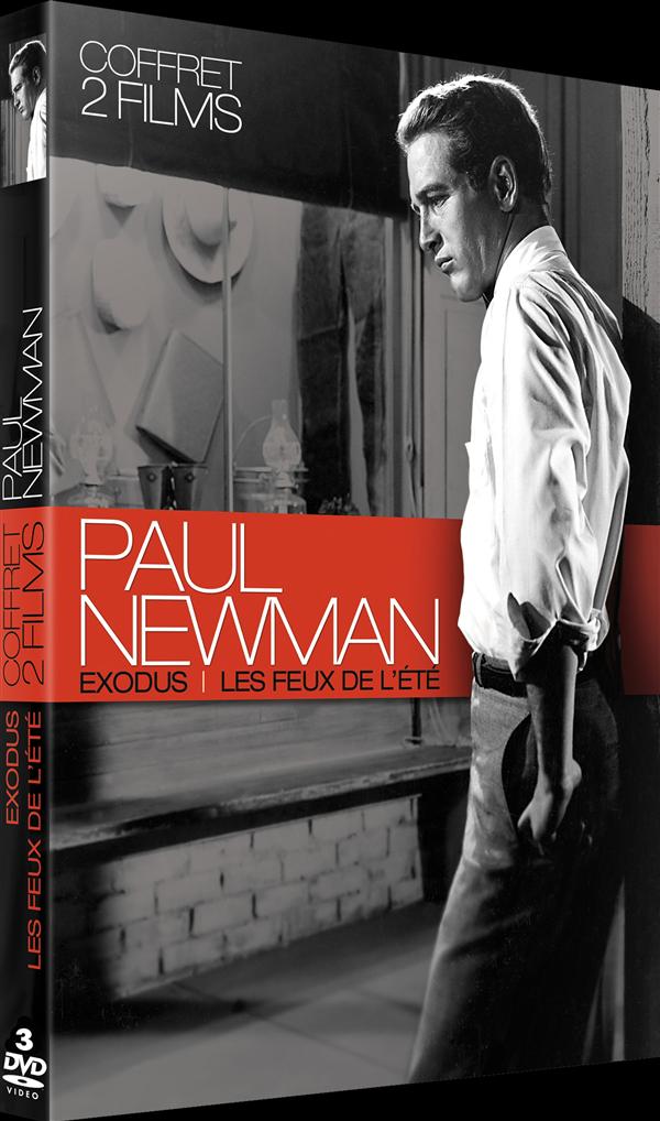 Coffret Paul Newman : Exodus Les Feux De L'été [DVD] - flash vidéo