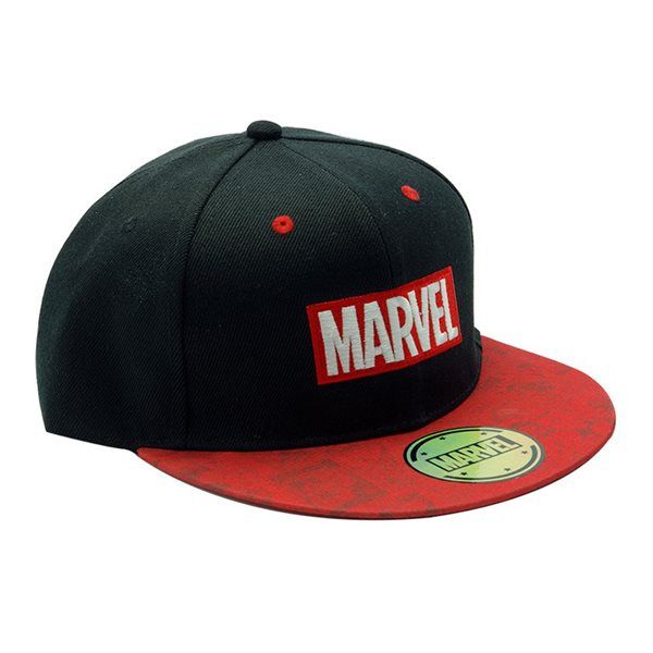Marvel - Logo Marvel Black & Red Snapback - flash vidéo