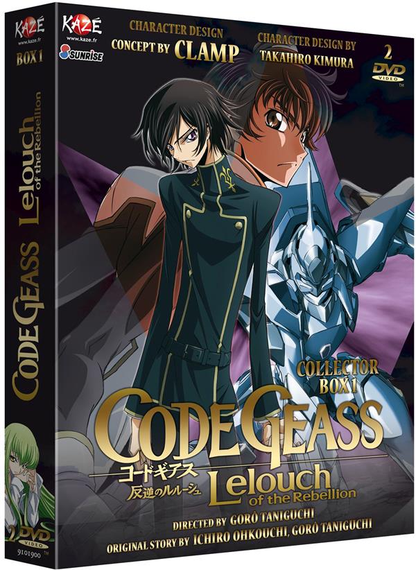 Code Geass - Lelouch of the Rebellion - Saison 1 - Box 1/3 [DVD] - flash vidéo